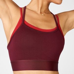 New Fabletics Poppy III seamless sports bra XS